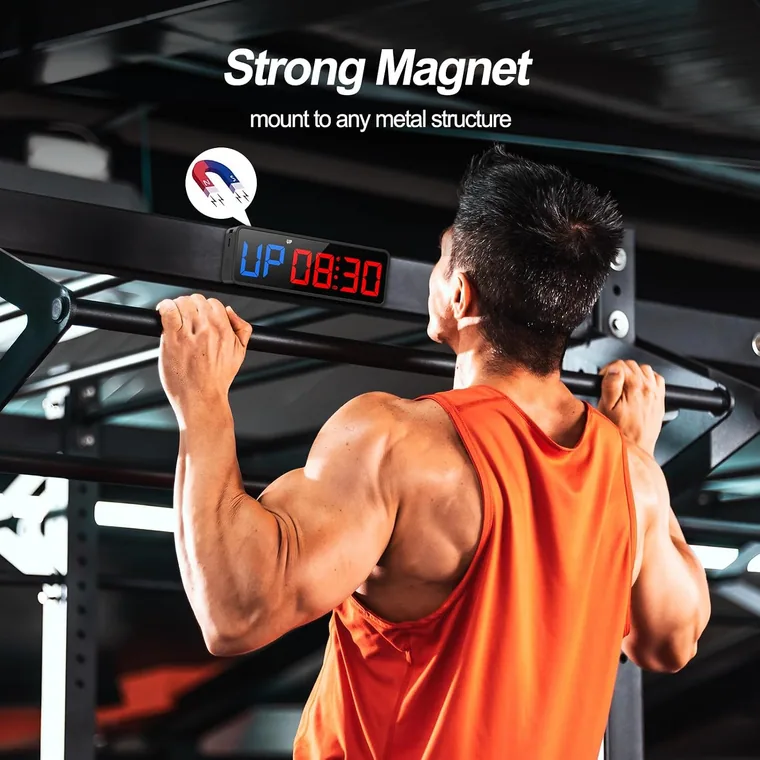 Interval timer on a pull-up rig